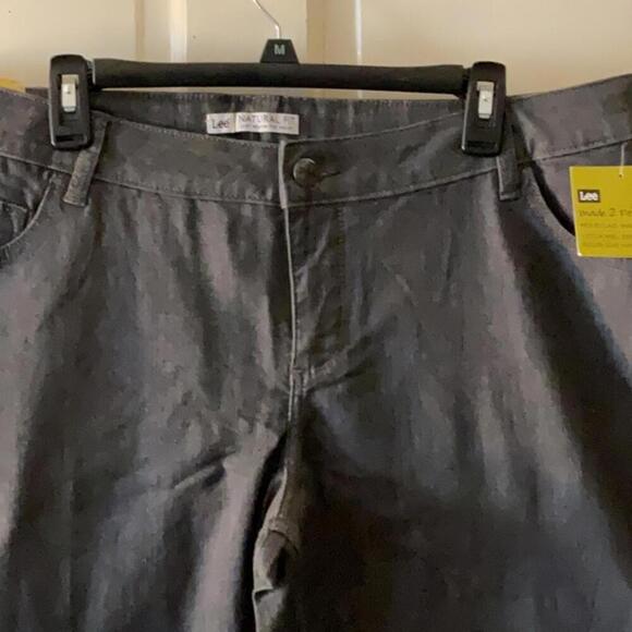 Lee Natural Fit gray jeans size 18 - Picture 2 of 10